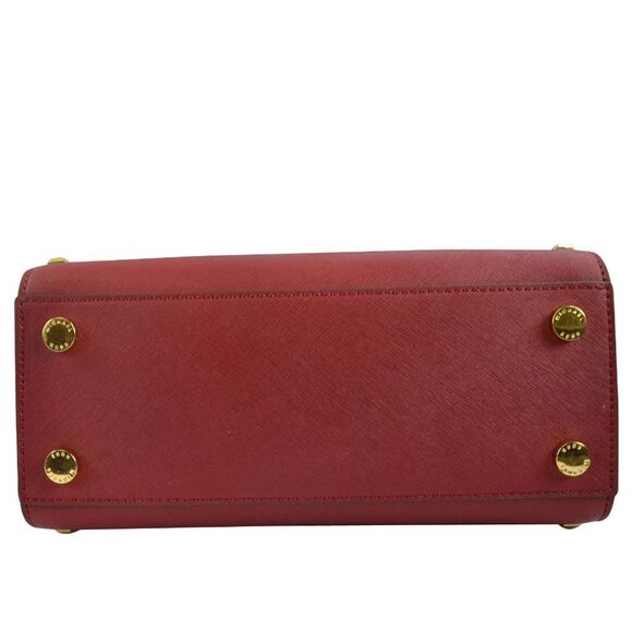 NWT Michael Kors CHERRY RED Selma Stud Medium - Picture 5 of 7